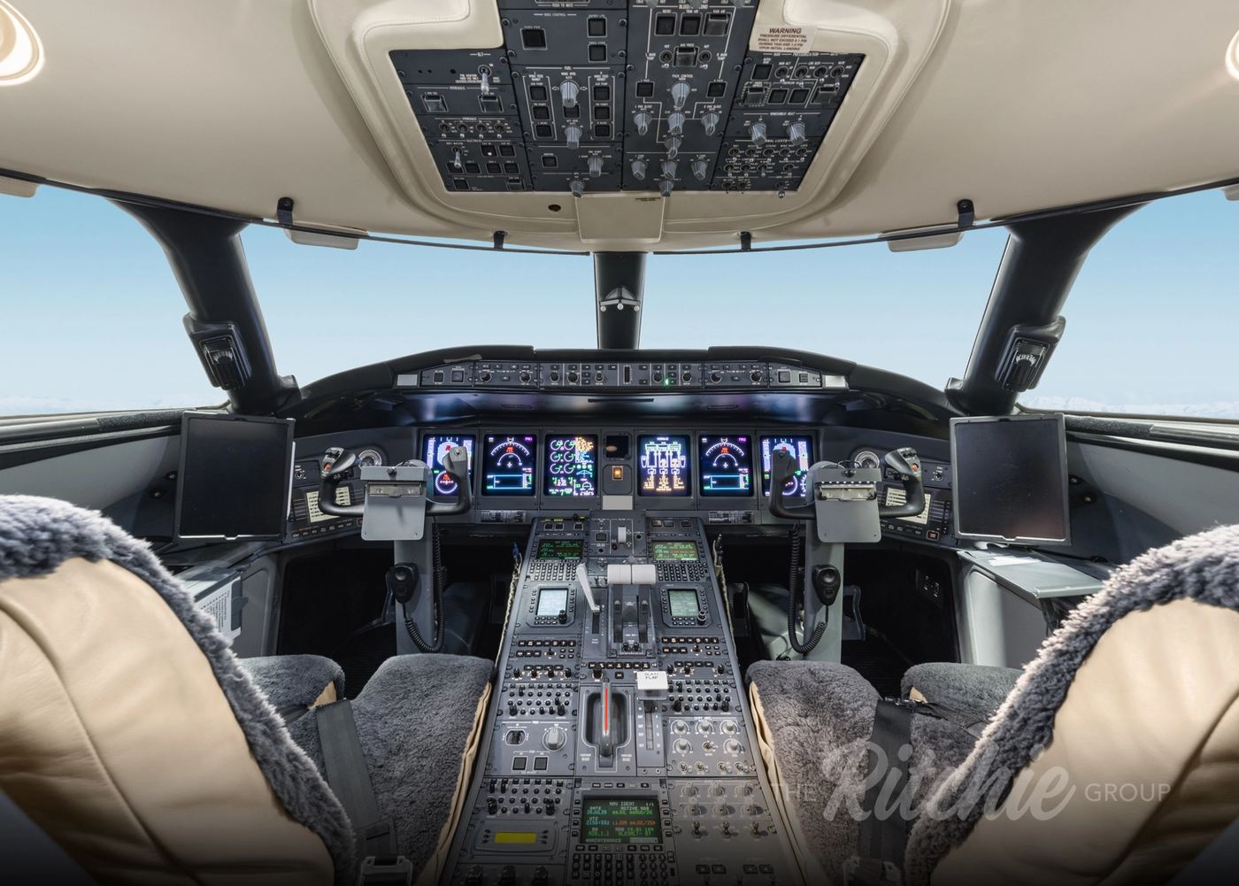 2000 Bombardier Global Express, cockpit 1