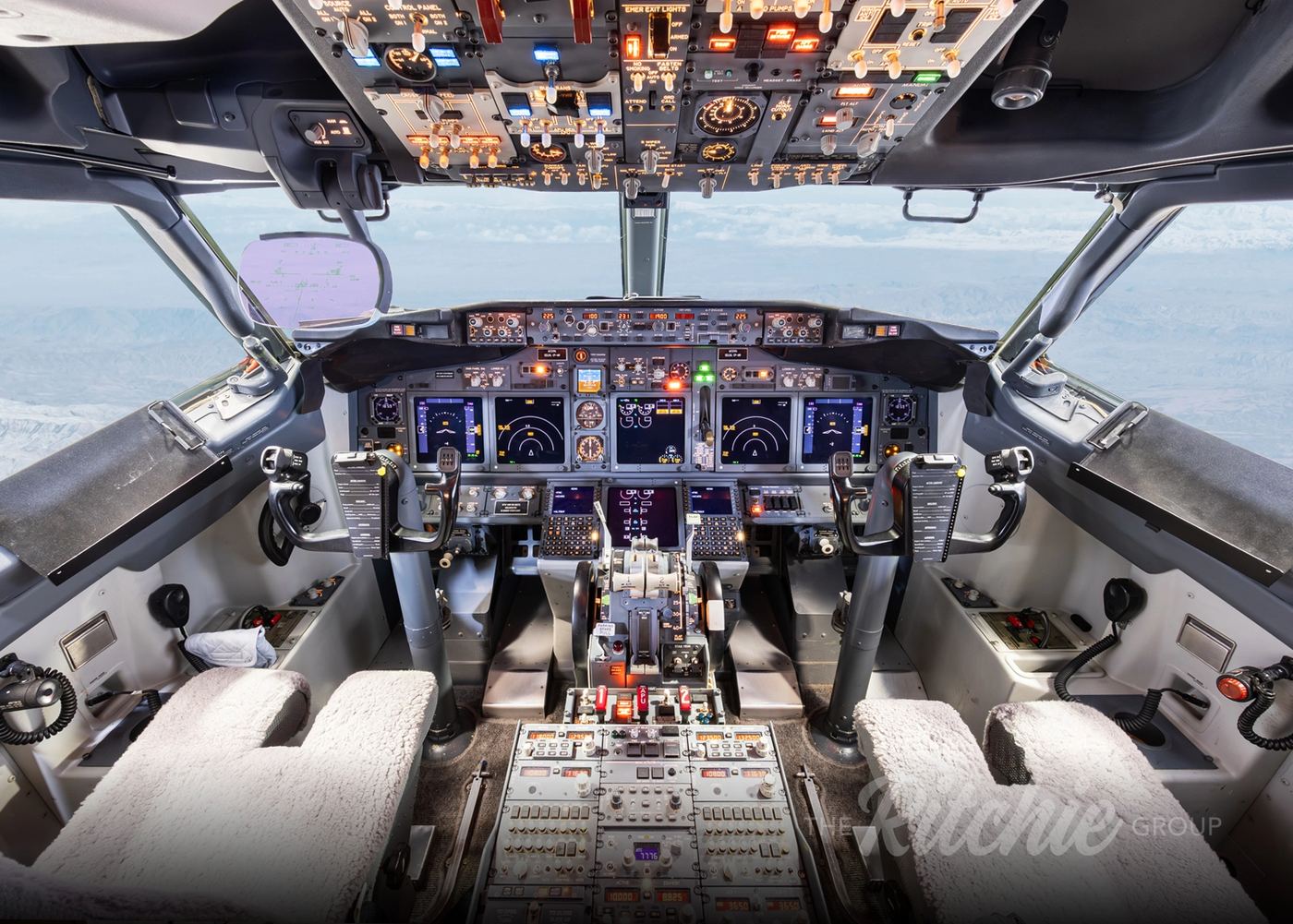 1998 Boeing Business Jet, cockpit 1
