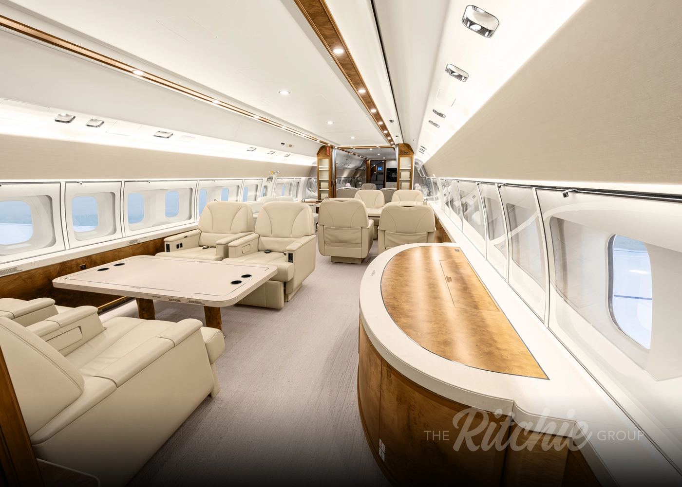 1998 Boeing Business Jet, interior 3