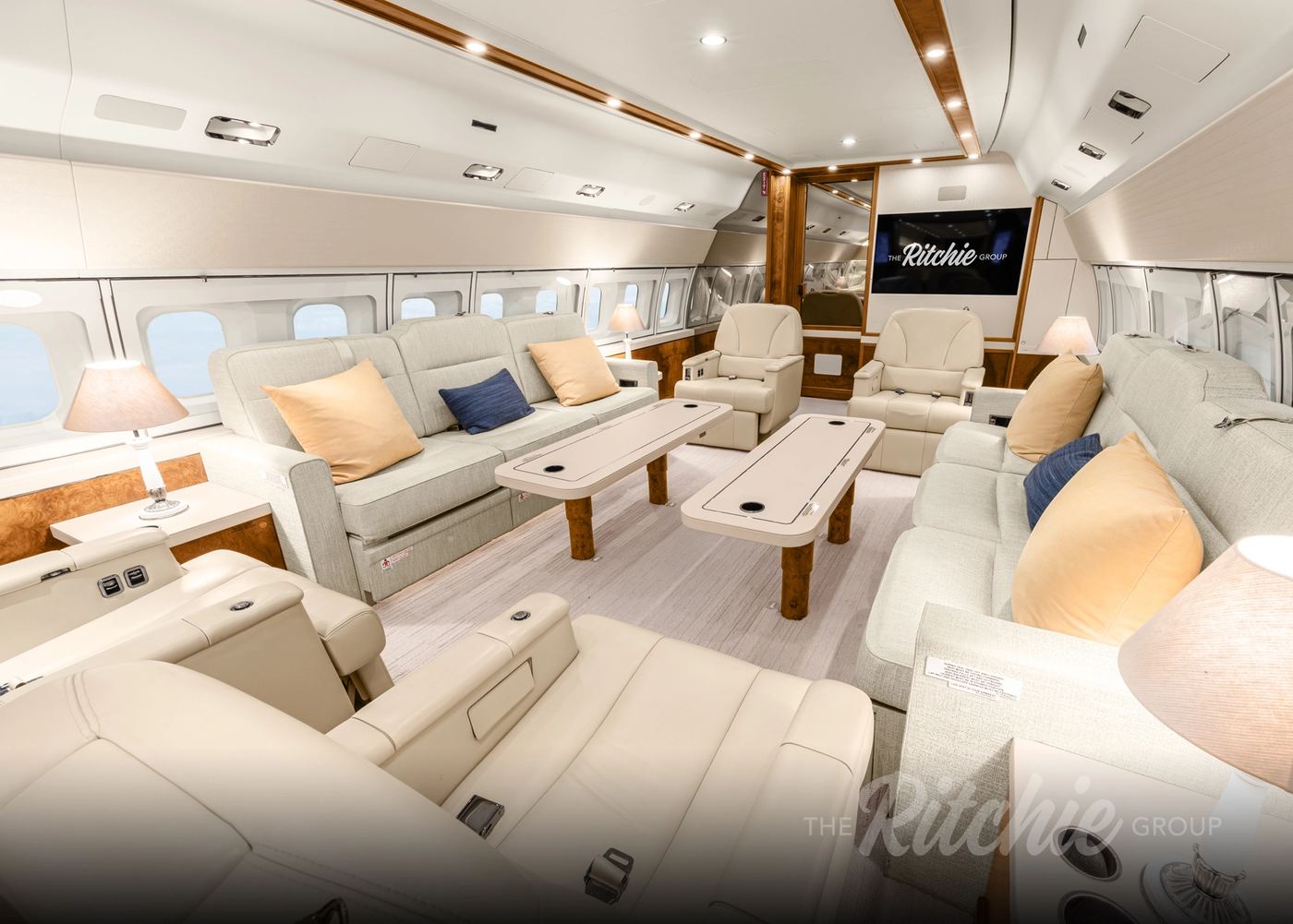 1998 Boeing Business Jet, interior 10